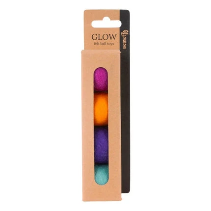 District 70 Vilten speelballetjes GLOW – extra productfoto 1