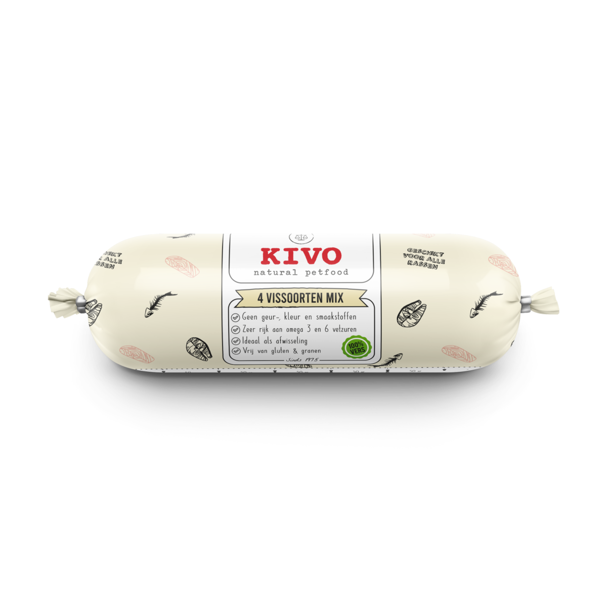 Kivo 4 Vissoorten Mix 500 gram