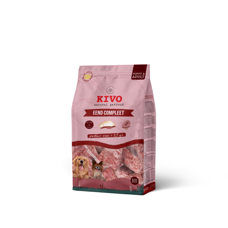 Kivo Eend Compleet Porties 500 gram
