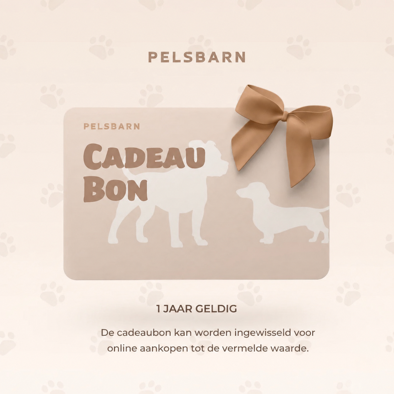 Een Pelsbarn-cadeaubon